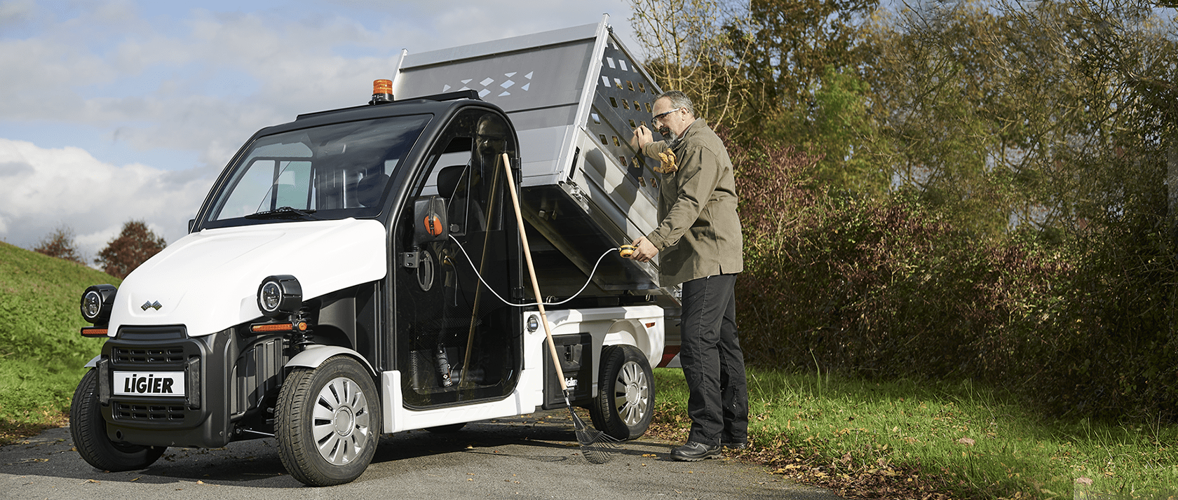 Pulse 4 utilitaire électrique Ligier professional