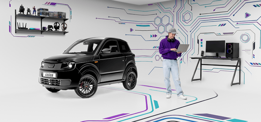 Ligier Myli LAB jeunes voitures sans permis
